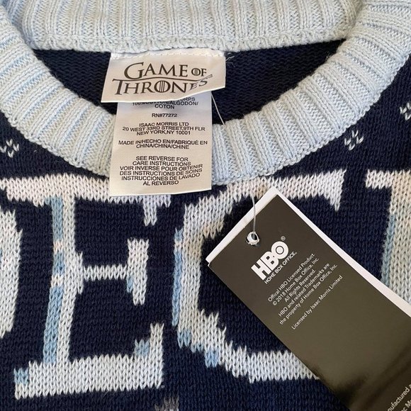 NWT- Game of Thrones Sweater - Picture 2 of 4